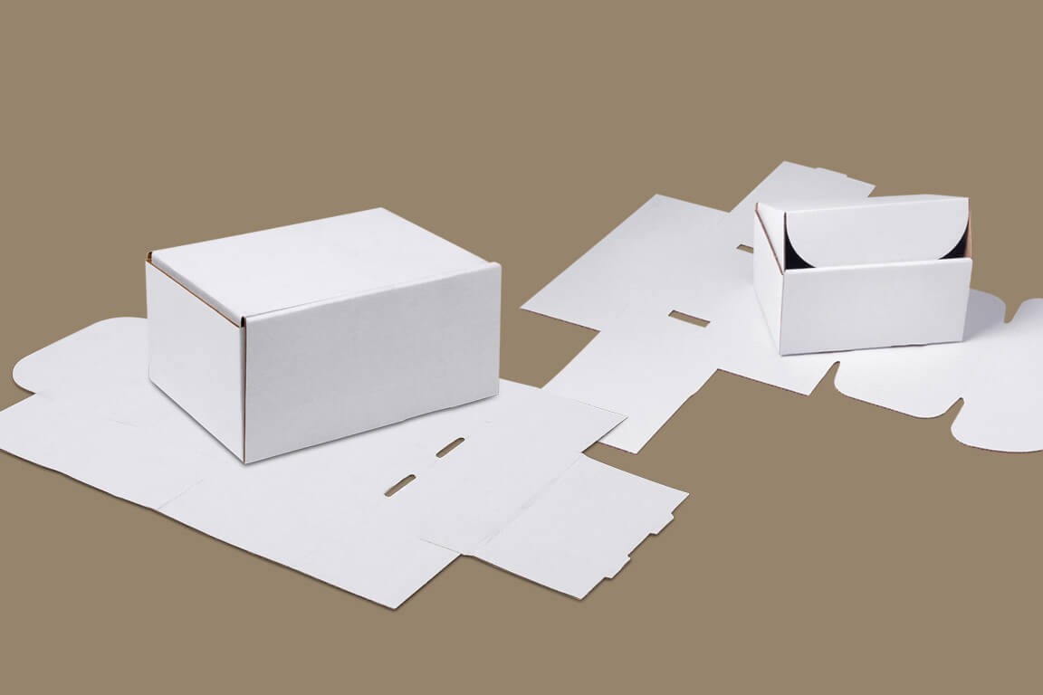 White Postal Boxes