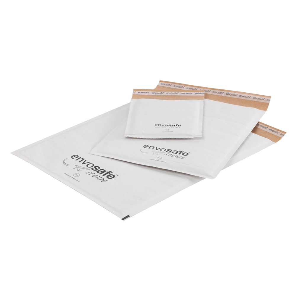 Envosafe™ Secure Bubble Lined Envelopes Size B/00 - 115 x 195mm White